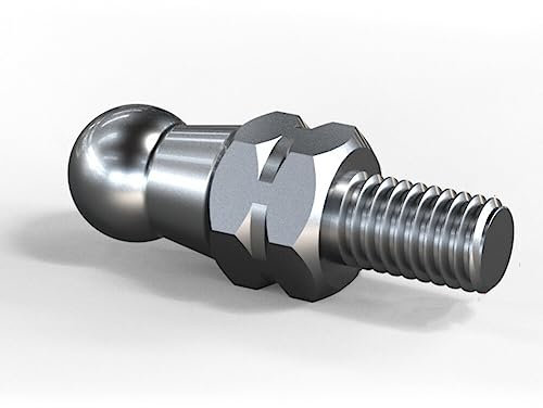 Asudaro Bullone Limite Pedale Moto,Viti Per Chiodi A Pavimento Per Pedali Accessori Per Pedane Per Moto,Viti Pedale Universali In Acciaio Inossidabile,Bullone Limite Pedale Da 6 mm