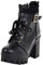 Stivali Donna Estivi 2023 Cowboy Western Scarpe Stivali Estivi Donna Traforati Morbidi Bassi Stivali Donna Invernali Pelle Stivali Alti Donna Senza Tacco Sandali Tacco Largo 4-Nero 25.99