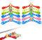 KALUROIL 12 PCS Kleiderbügel - Puppenkleiderbügel - Bunte Kleiderbügel für Puppenschrank - Spielzeug Kleiderständer für Puppe