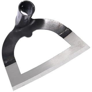 SSIMOO Handheld Hohl Hacke Verdickt Mangan Stahl Landwirtschaft Jäten Hacke Pflanzen Gemüse Gartenarbeit Lösen Boden Jäten Werkzeuge (Color : S)
