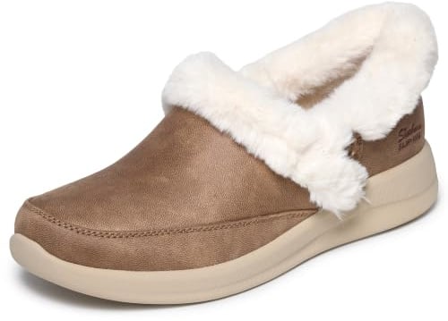Skechers Cozy Escape-Damen-Slip-Ins, Kastanie, 6.5