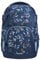 coocazoo Schulrucksack Mate „Boho Glam”, blau, ergonomischer & anpassbarer Tornister, höhen- & größenverstellbar, mit Brustgurt & Hüftgurt, ab der 3. Klasse