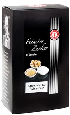 Schrader | Rohrzucker ungebleicht | aromatischer brauner Rohrzucker | 750g