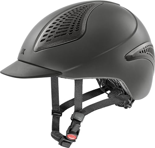 uvex Exxential III Reithelm – Sicherheit & Komfort – Leichtes Inmould-Design – Ponytail Cut