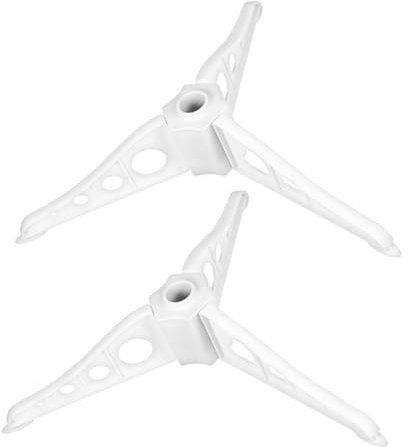 MOBUTOFU 2pcs Christmas Tree Bracket Stand Base Plastic Xmas Tree Support for Home Outdoor Decorations Elegant Design