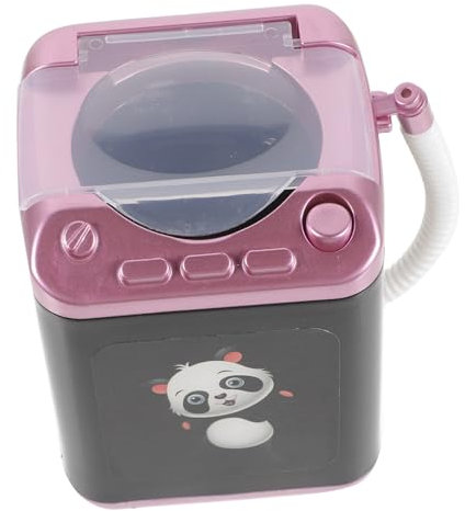 NIYANGLE de Brochas de Maquillaje Eléctrico Mini 1 Compacto Automático para Pinceles y Esponjas Cosméticas