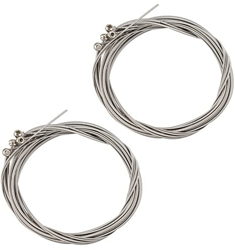 Keallans 8x cuerdas de acero para guitarra baja 4 cuerdas