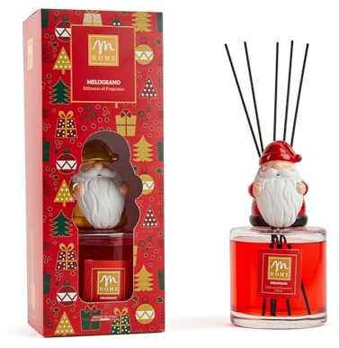 Magie di Natale Lola Diffuser aus Glas, Raumduft, 500 ml (Granatapfel)