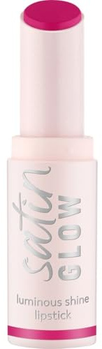 Essence - Glänzender Lippenstift Satin Glow Luminous Shine – 08 Fuchsionista