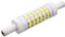 R7S 6W 78mm Ampoules LED en Céramique 70xSMD2835 Lumière du jour 6000K 480LM non compatible avec variateur d'intensité - J Type à double extrémité 60W R7s halogène ampoule de rechange