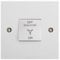 White Fan Isolator Switch 10A 3 Pole A311