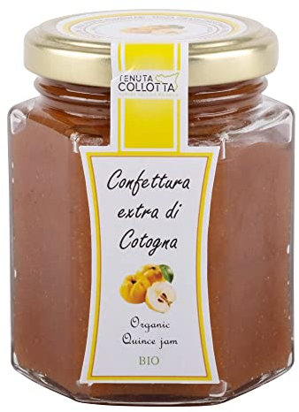 Tenuta Collotta® - Confitura extra de Membrillo Ecológica 230 g - 100% Italiano - Made in Sicily