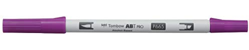 Tombow ABTP-665 Alkoholbasierter Marker ABT PRO zwei Spitzen purple