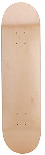 T best Skateboard Deck, Blank Double-Warped Skateboard Deck Konkaves Board Zubehör für Skate Scooter