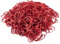 WPTrading - Gummiringe 1 kg Pack Ø 50mm in Rot - Gummibänder breit 5mm auf Natur Kautschukbasis für Büro & Haushalt reißfest - Haushaltsgummi klein extra stark zum Bündeln, Fixieren & Verschließen