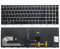SOUTHERNINTL Tastatur mit Hintergrundbeleuchtung für HP Elitebook 750 755 850 855 G5 G6 Zbook 15u G5 G6 US-Tastatur mit silberfarbenem Rahmen L14366-001 L11999-001 L17970-001 L17971-001