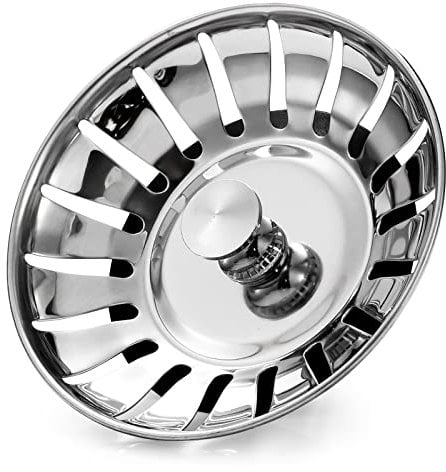 2.0 Tomario Kitchen Sink Strainer Plug Stainless Steel Thicken for Kitchen Sink, Hole Diameter 79mm, 82mm, 84mm (78mm)
