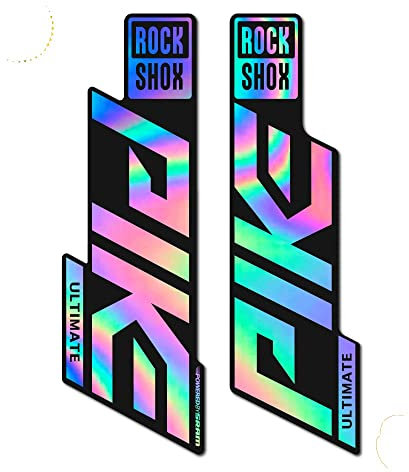 Adesivi compatibili con forcella bici Rock Shox Pike Ultimate 2020