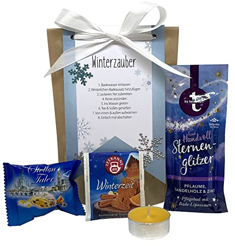 Tinkerella Winterzauber Wellness-Set Geschenk-Set Mitbringsel Gastgeschenk Frauen