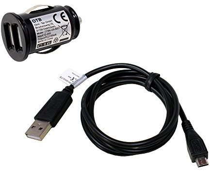 Zubehörset kompatibel mit Vernee Thor, Dual USB Adapter, USB Kabel, 2100mA