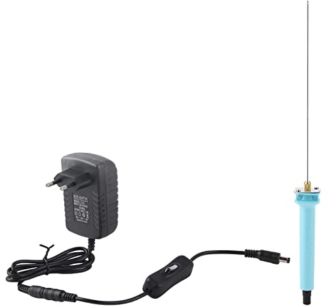 Akozon Styropor Schneidegerät 30W 25cm Elektrischer Heißdrahtschneider Schaumpolystyrol Wärmeschneiden Gravierstift EU Stecker 110-250V