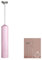 Milk Frother Handheld, 3-Speedmilk Frother Rechargeable with 2 Interchangeable Mixing Heads, Suitable for Eggs Beating, Latte Coffee, Milkshake, Chocolate (Pink)