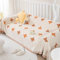 Homxi Sofaüberwurf Zweisitzer,180x200CM,Couch Überzug Universal Sterne mit Quasten Bedruckte Chenille Überwurf Sofa Sofa Handtuch Orange Sofahusse Universal