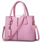 FOLOVEYA Handtasche Damen Mode Henkeltaschen Frauen Schönsten Umhängetasche Elegant Top-Griff Shopper Taschen PU Leder Schultertasche für Arbeiten Reisen Schule Dating Rosa