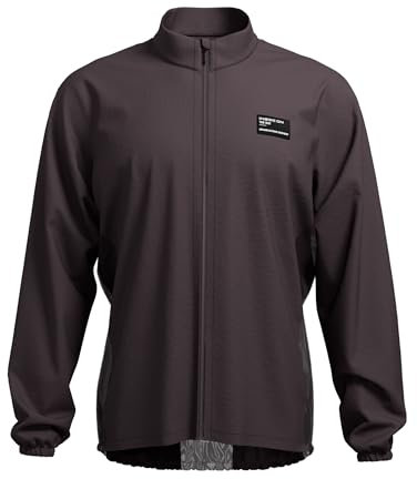 INBIKE Veste Cyclisme Homme Léger Imperméable Coupe-Vent Respirant Protection UV Demi-saison Sportswear Manches Longues Running Veste Velo VTT(BN-XL)