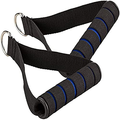 1pair Pull Rope Handle Resistance Bands Foam Handle Training Strength Fitness Pedal Resistance Band With Handle Pull Up Bands Resistance Bands Resistance Band Set Stretch Bands For Exercise