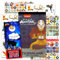 Avatar The Last Airbender Aufkleber-Set – Bundle mit über 200 Avatar-Aufklebern für Kinder mit Aang, Appa, Momo, Katara, Zuko, mehr | Avatar-Partyzubehör für Jungen, Mädchen