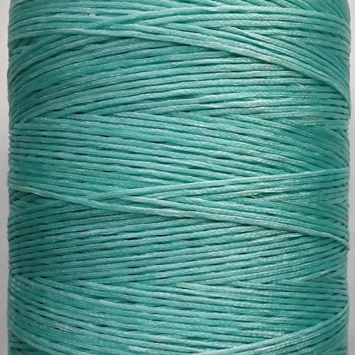 10m Waxed Jewellery Cord 1mm thick woven nylon strong thread for Beading, Bracelet, Necklace making, Arts, Crafts & DIY (Sky Blue)