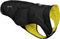Ruffwear Quinzee Regenjacke für große Hunde, isolierter Allwetter-Hundemantel, Wasserabweisende Hundejacke, leichte Hundeweste und Tragetasche, Größe L, Obsidianschwarz