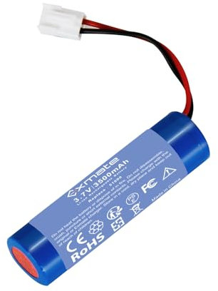 Exmate 3.7V 3500mAh Li-ion Ersatzakku für Leifheit Dry&Clean 51000, 51002, 51113, 51114 u.a. Fenstersauger