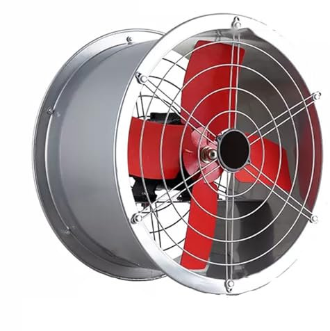 Ventilador Industrial, Ventilador Industrial de Alta Velocidad de 10/12/14/16/20/24 Pulgadas, Voltaje de 220 V, Ventilador Grande Para Fábrica, Ventilador, Ventilador de Garaje(60cm/23.6in)