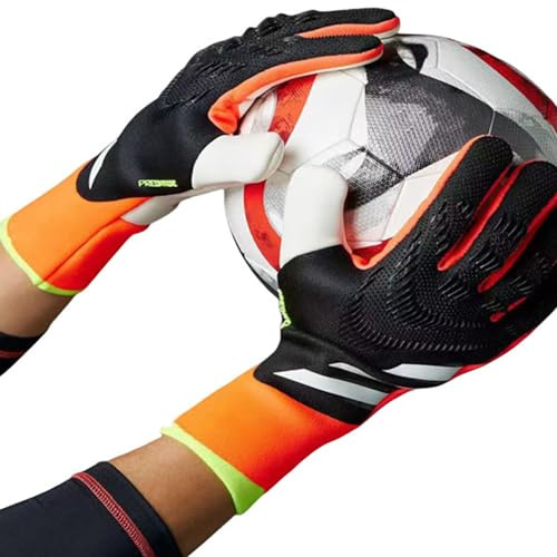 Fußball-torwarthandschuhe, Ultimativer Grip, Fußball-torwarthandschuhe Mit Größe 6/7/8/9/10, Starker Empfänger, American Football Für Männer, Jungen, Jugendliche, Erwachsene, Kinder U(Size:10,Color:D)
