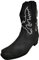 Generico Scarpe Tacco Donna Stivali Donna Estivi Traforati Stivali da Cowboy Ricamati Taglie Forti per Uomo Stivali Romani con Punta Quadrata Stivali Biker Donna Stivaletti Donna Platform (Black, 41)