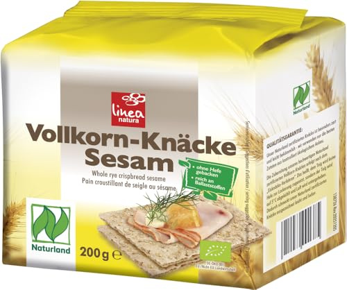 Naturland Sesam Vollkorn Knäcke 12 x 200 g