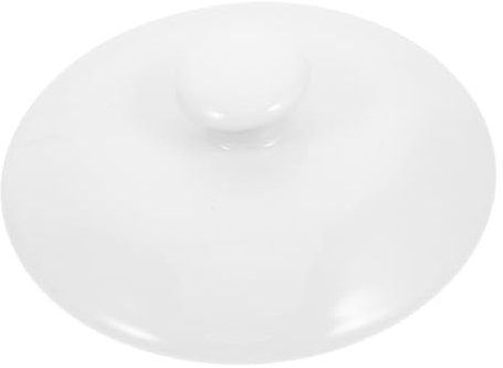 Cabilock Tapa De Repuesto Para Olla De 4 Pulgadas De Diámetro Tapa De Cerámica Para Ollas De Sopa Cazuela Tetera De Porcelana