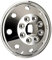 Hansen Styling Parts Radzierblenden (2 Stück) Chrom 16 Zoll universell passendes Set Wohnmobile PKW Transporter