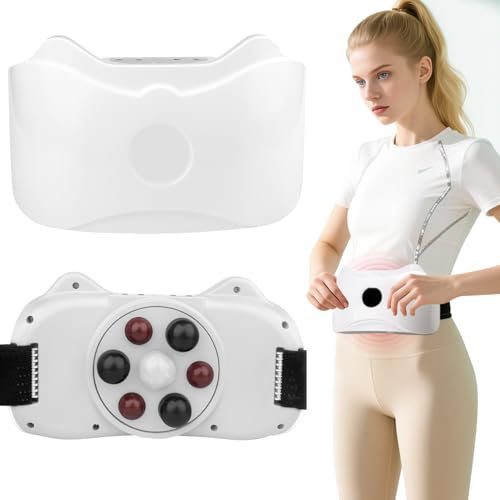 Elektrischer Kabelloser Bauchmassagegerät, Bauchmassagegerät, Bauchmuskeltrainer Elektrisch, Bauch Massagegerät, 3 Geschwindigkeiten & Modi, für MäNner Frauen, Geeignet für Taille, Beine und Nacken