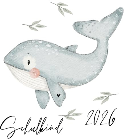 Schulkind 2026 Bügelbilder Set Textilien, zum aufbügeln, Wal, Boot, Panda, Koala, Schmetterling, Bügelbild Schultüte, Erster Schultag Einschulung (3)