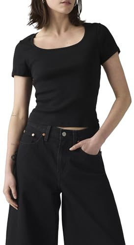 Levi's Damen Essential Sqrd Neck Tee T-Shirt (1er Pack)