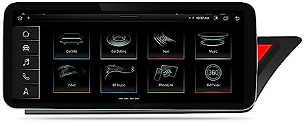 Générique Autoradio Double DIN Compatible CarPlay et Android Auto pour Audi A4 B8 A5 2009-2016, Plug & Play, Radio AM/FM, caméra de recul, Commandes au Volant, Mirror Link