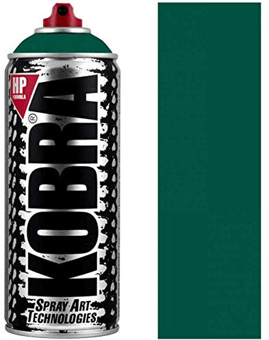 KOBRA HP High Pressure Spray Paint 400ml Can – Professional Grade 100% Acrylic Formula with Matte Finish for Graffiti, Street Art, Crafts & Multi-Surface Use (1130 Bottle)
