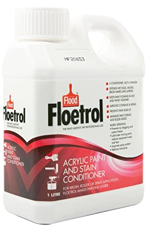 Flood Company Floetrol Acrylic Paint & Stain Conditioner Keeps Paint Flowing 1L