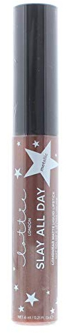 Lottie Slay All Day Longwear Matte Metallic Liquid Lipstick 6ml - Shook