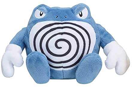 Pokemon Center Original Pokemon Fit Poliwrath Tartard Quappo Plush Peluche Plüschtier