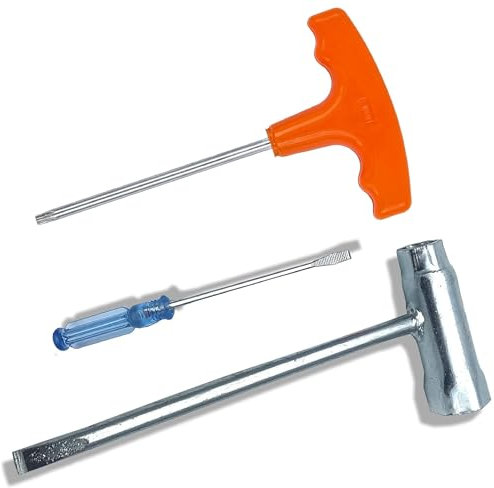 Hippotech Tronçonneuse Tool Set Bar Nut Wrench Carburetor Tournevis T27 Driver for Stihl