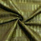 TOLKO Dekostoff Meterware Gardine Vorhang Tischdecke | 140cm breit | Blickdicht knitterarm mit eingewebtem Muster | Bekleidungsstoffe Dekostoffe Vorhangstoffe Stoffe zum Nähen Meterware Stoff (Oliv)